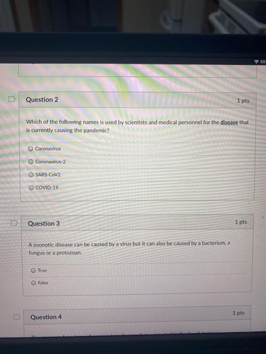 Solved 55 Question 2 1 pts Which of the following names is | Chegg.com