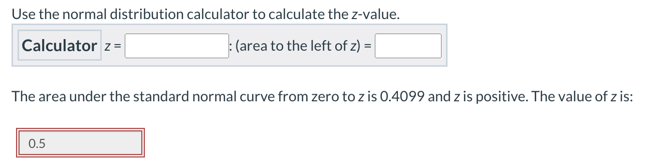 Solved Use the normal distribution calculator to calculate | Chegg.com
