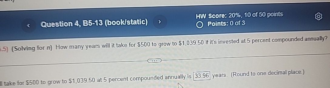 Solved Question 4, ﻿B5-13 (book/static)HW Score: 20%,10 ﻿of | Chegg.com
