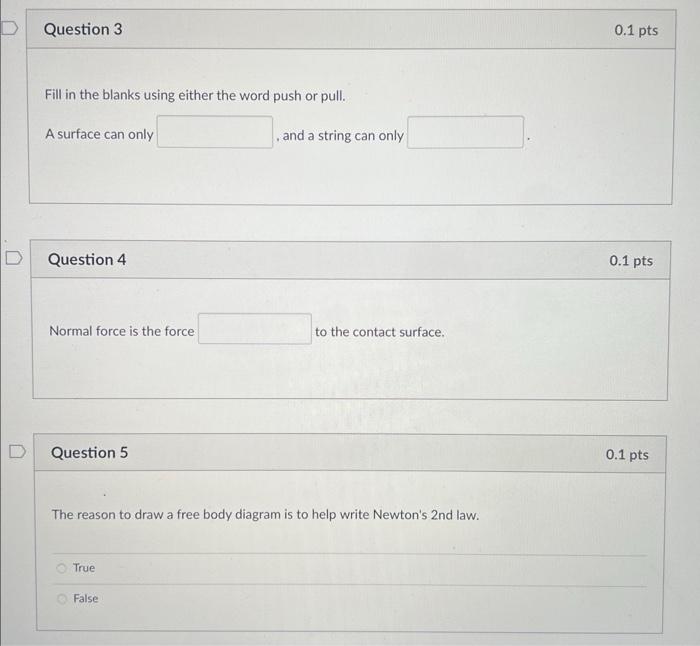 Solved Fill in the blanks using either the word push or | Chegg.com