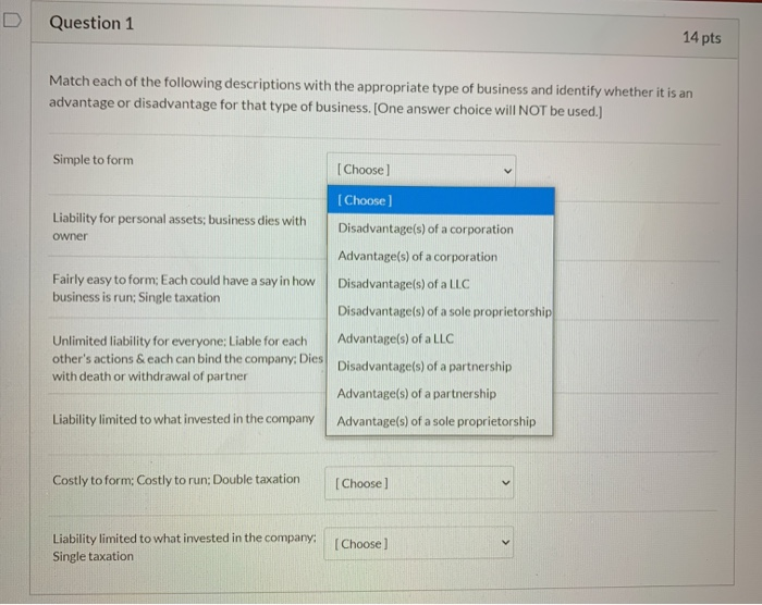 Solved This Is A Business Law Question But There Was No | Chegg.com