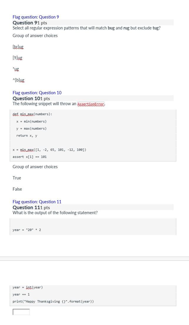 Solved Question 1 1 pts Select all of the following | Chegg.com