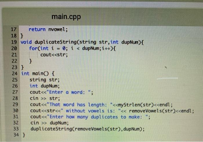 Solved what am I missing in my code how do I fix this error | Chegg.com