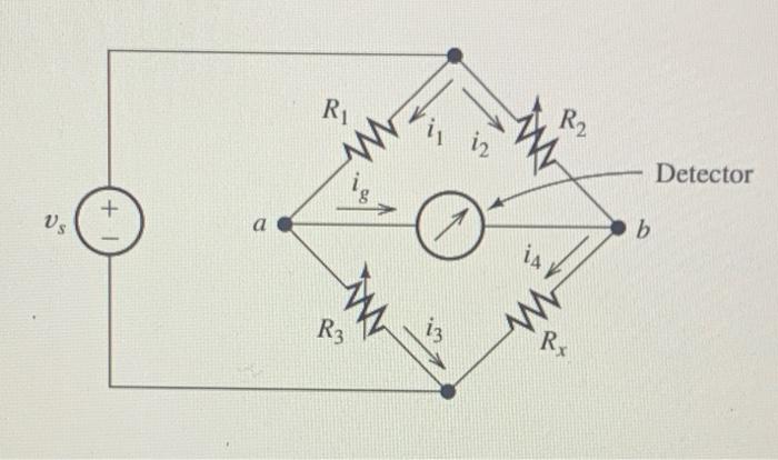 Solved * P2.103. The Wheatstone bridge shown in Figure 2.66 | Chegg.com