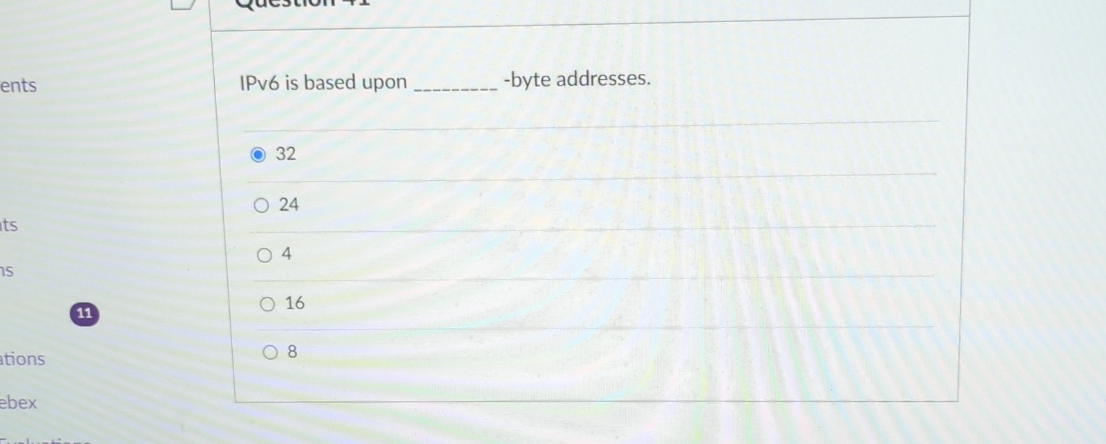 Solved Ipv6 ï Is Based Upon Byte Addresses 32244168 Chegg Solved Ipv6 ï Is Based Upon Byte Addresses 32244168 Chegg