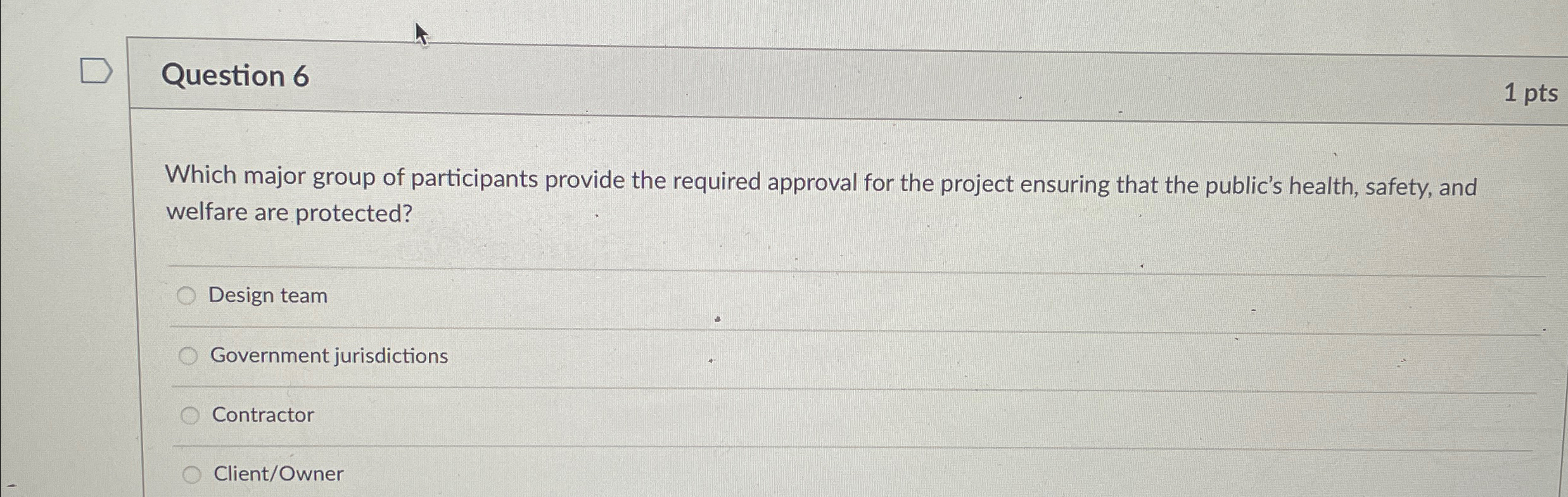 Question 61 ﻿ptsWhich Major Group Of Participants | Chegg.com