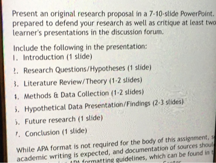 how to critique a thesis proposal