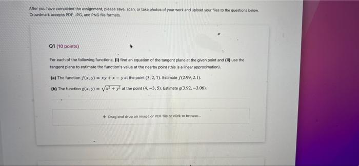 Solved After you have completed the assignment, please save, | Chegg.com