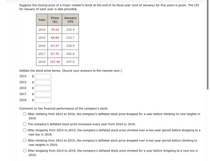 What Is The Closing Price Of A Stock