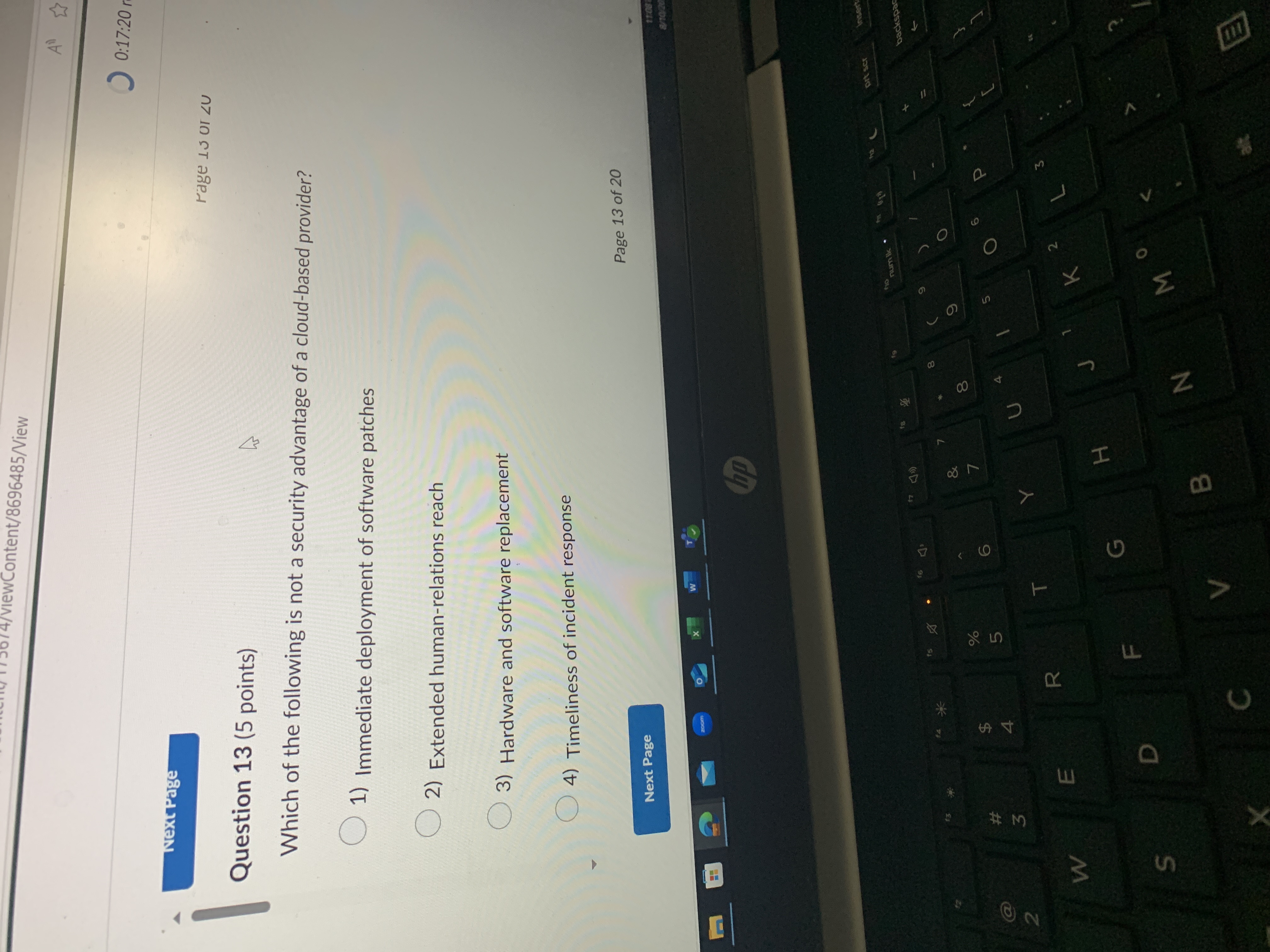 Solved Question 13 (5 ﻿points)Which of the following is not | Chegg.com