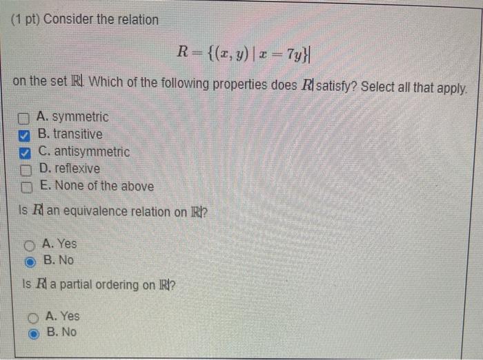 Solved one of the answeres is wrong or maybe incomplete, but | Chegg.com