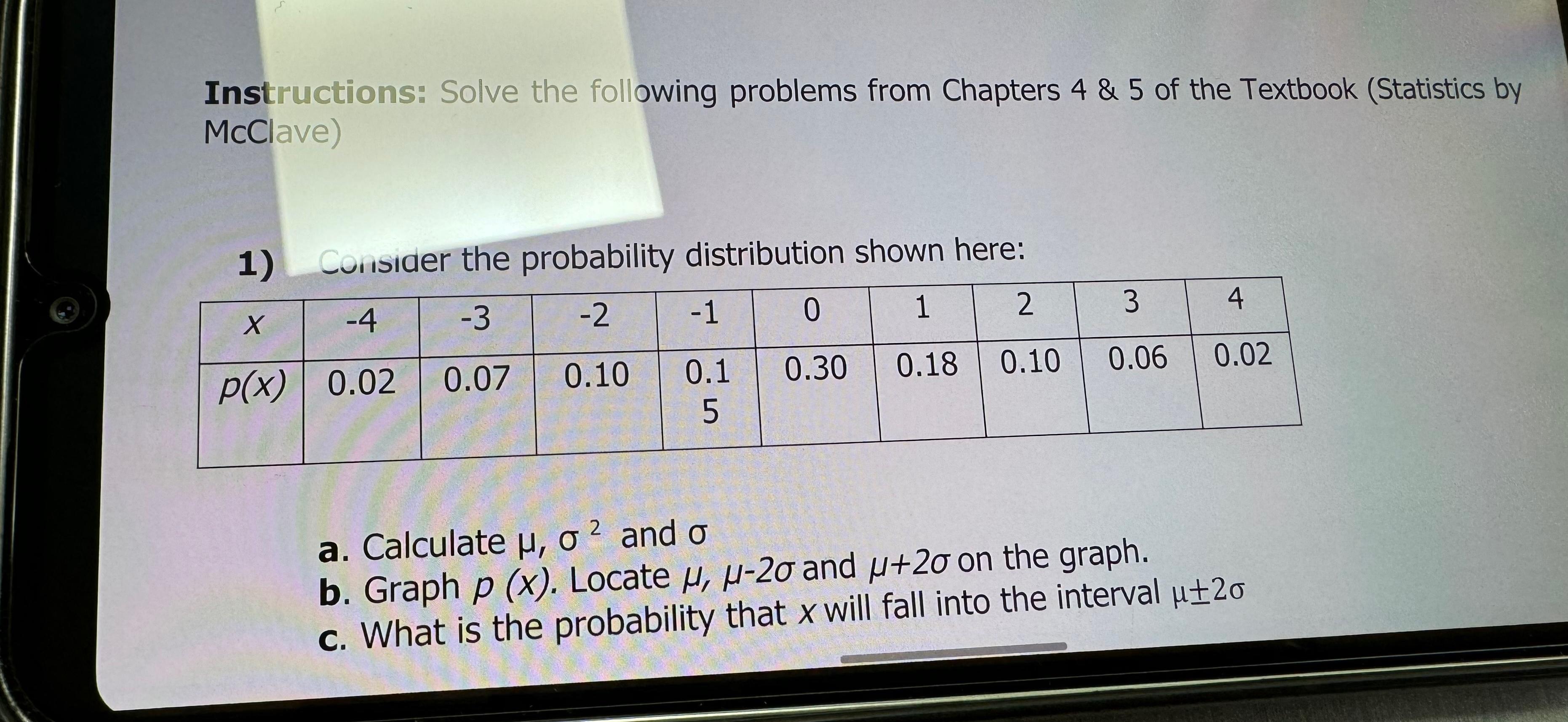 Device & Textbook Distribution