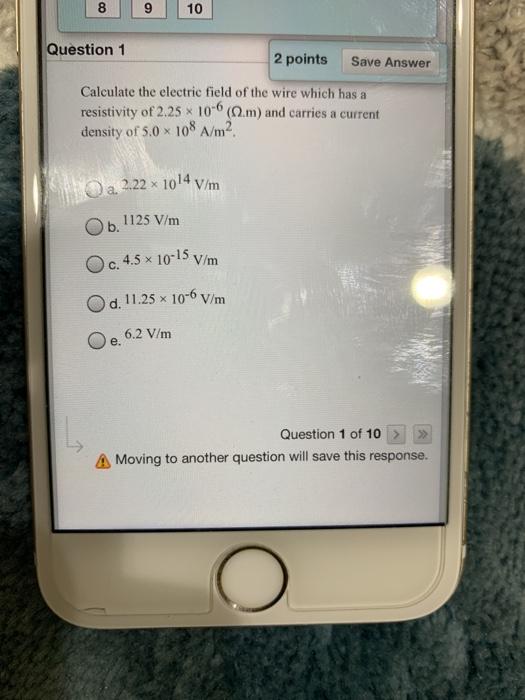 Solved 8 10 Question 1 2 points Save Answer Calculate the | Chegg.com