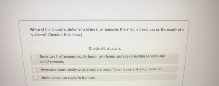 Solved Which of the following statements is/are true | Chegg.com