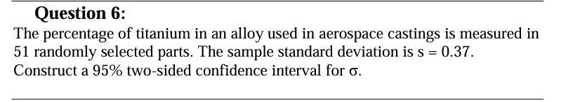 The Percentage Of Titanium In An Alloy Used In Aerospace www.chegg.com