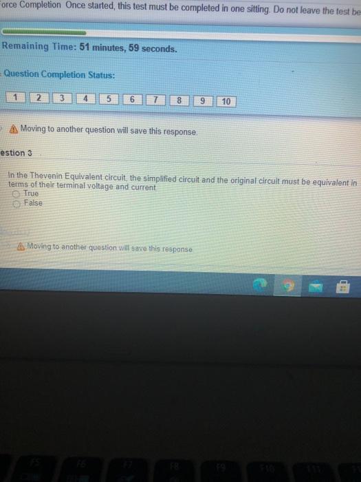 Solved Force Completion Once started, this test must be | Chegg.com