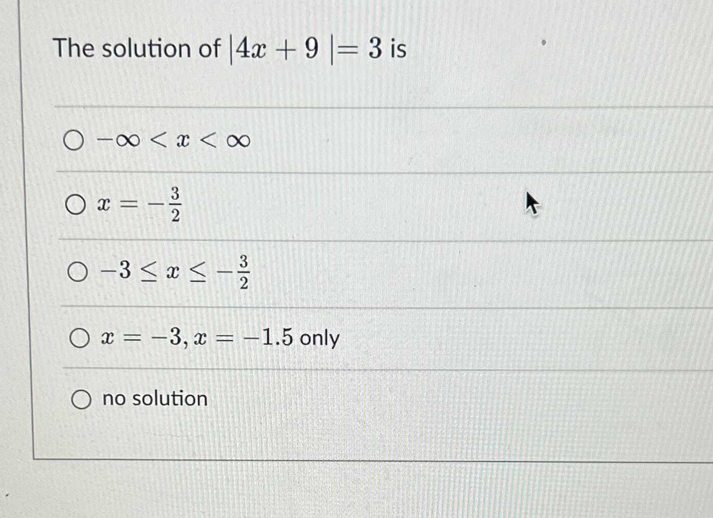 решите уравнение 3x – (9x – 3) = 3(4 – 2x)