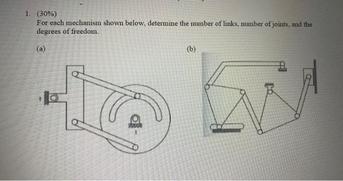 Solved 2) For each mechanism shown below, determine the | Chegg.com