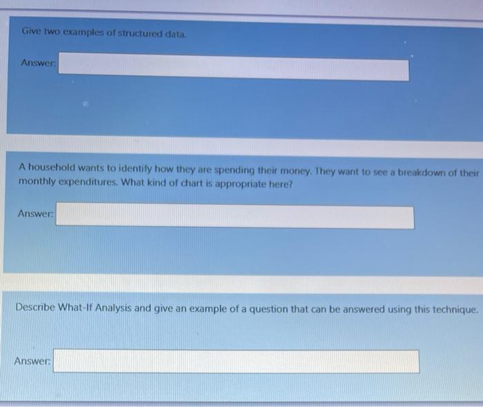 solved-give-two-examples-of-structured-data-answer-a-chegg