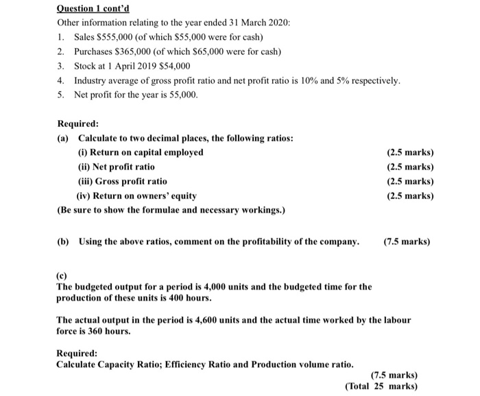 Solved The Following Is The Statement Of Financial Position | Chegg.com