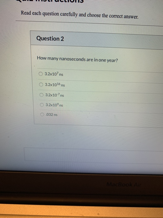Solved ... MOLIVETS Read each question carefully and choose | Chegg.com