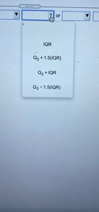 Solved This Explain how the interquartile range of a data | Chegg.com
