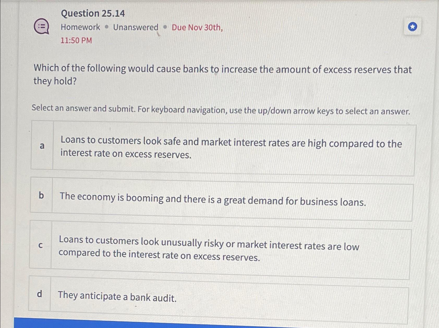 Solved Question 25.14Homework - ﻿Unanswered - ﻿Due Nov | Chegg.com