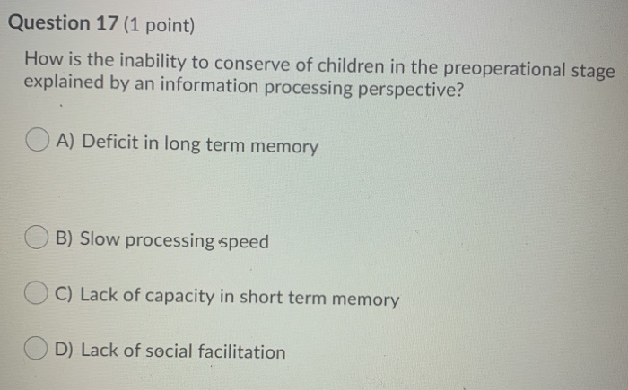 Solved Question 15 1 point Unlike Piaget Vygotsky thought