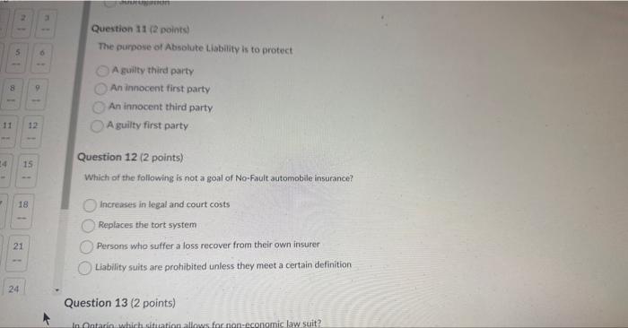 Solved Question 11 ( 2 points) The purpose of Absolute | Chegg.com