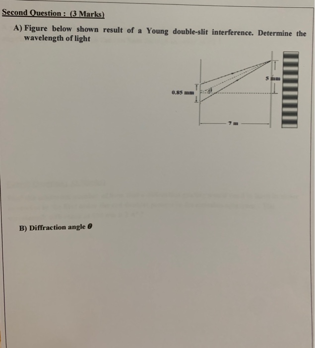 Solved Second Question: (3 Marks) A) Figure below shown | Chegg.com