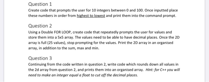 Solved Hi. Please help me with solving these questions by | Chegg.com