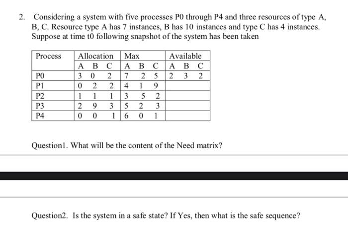 Solved Please, I want to solve all the paragraphs with a | Chegg.com