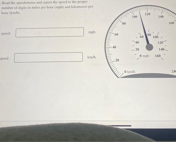 Mph to clearance km per h