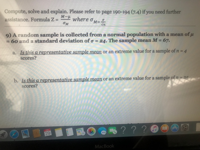 Solved Compute Solve And Explain Please Refer To Page 1 Chegg Com