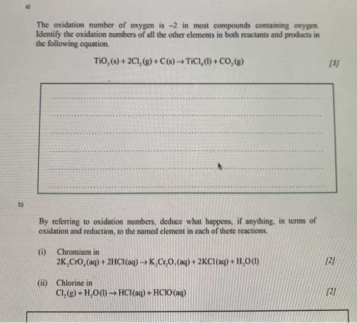 find oxidation number of oxygen in of2