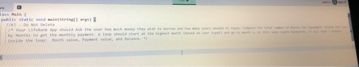 Solved Lass Main public static void main(String[] args) /KT | Chegg.com
