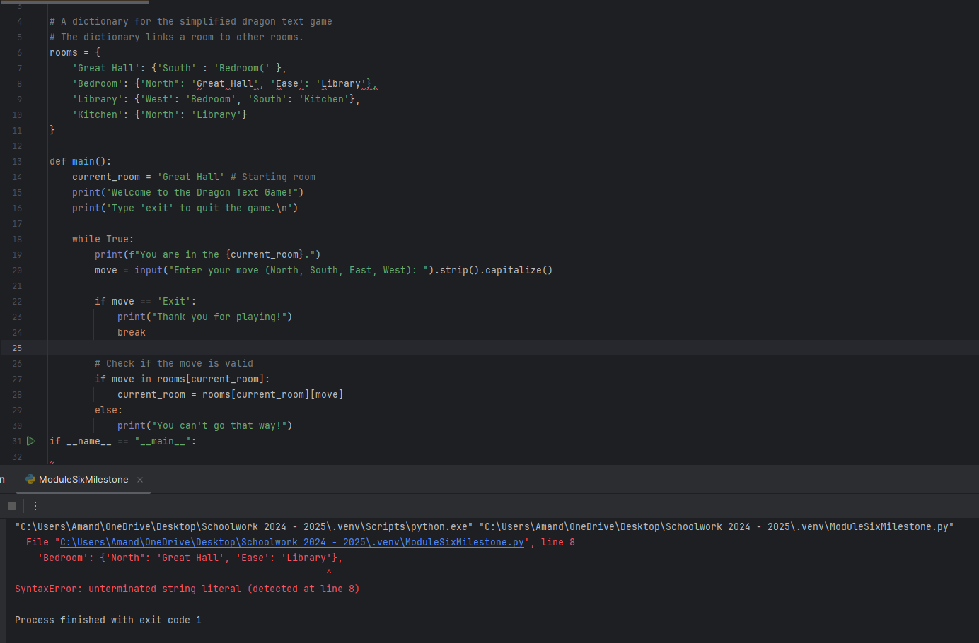 Solved please can someone tell me what to do? ﻿it says there | Chegg.com