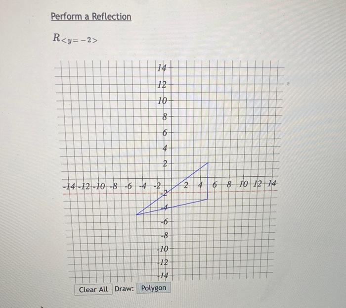 Solved Perform a Reflection R | Chegg.com