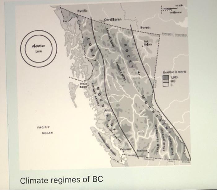 British Columbia - Climate, Mountains, Pacific