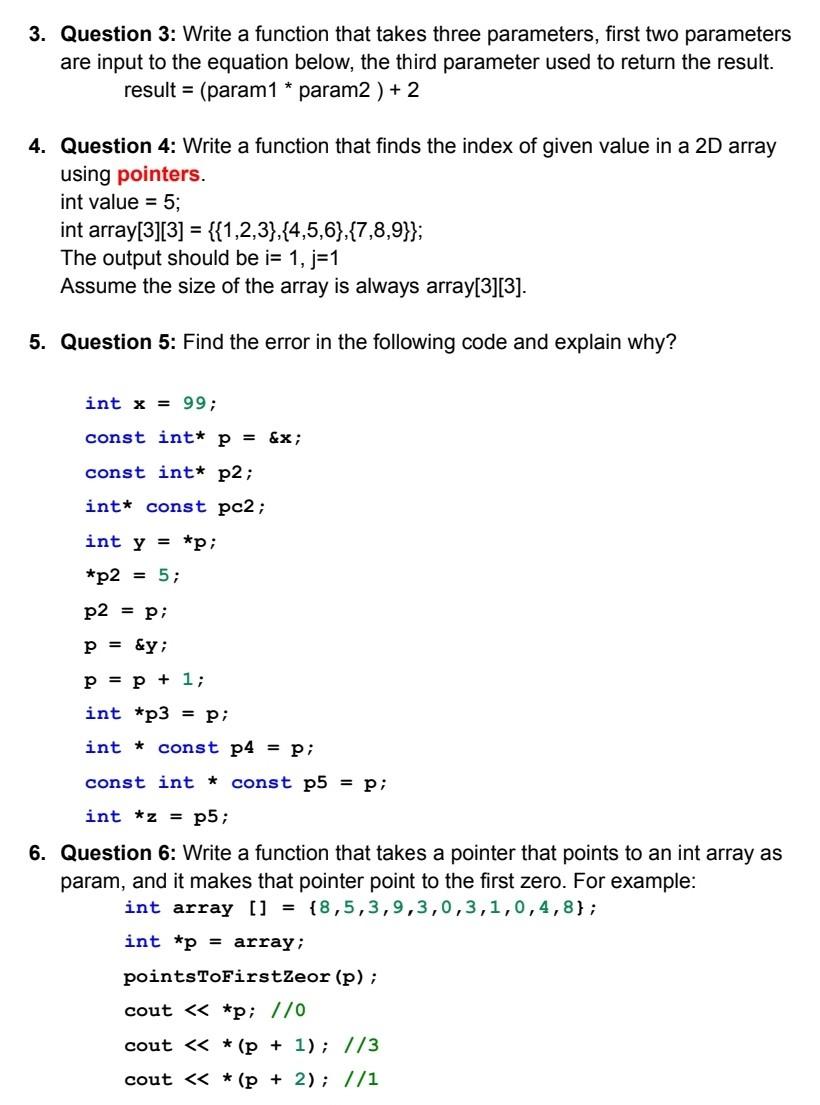 Solved 1. Question 1: Write a method that takes two | Chegg.com
