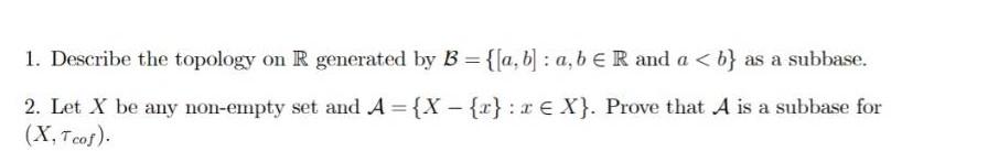 Solved Topology | Chegg.com