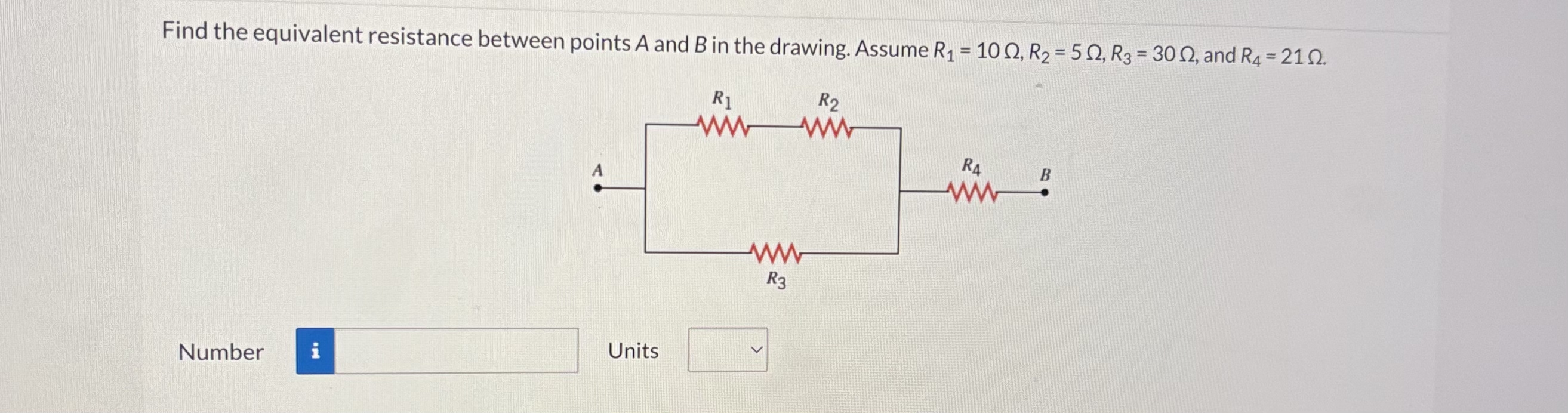 Solved Find the equivalent resistance between points A and B | Chegg.com