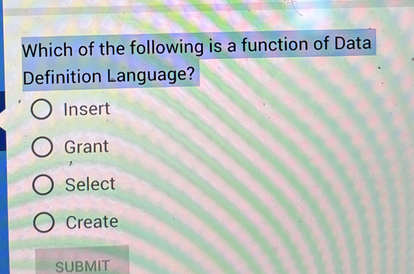 Solved Which of the following is a function of Data | Chegg.com