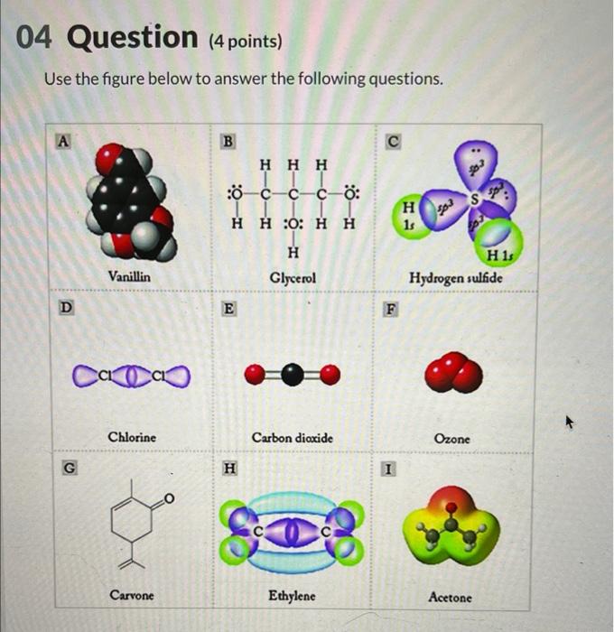 Solved Which three molecules contain sp3 hybridized oxygen Chegg