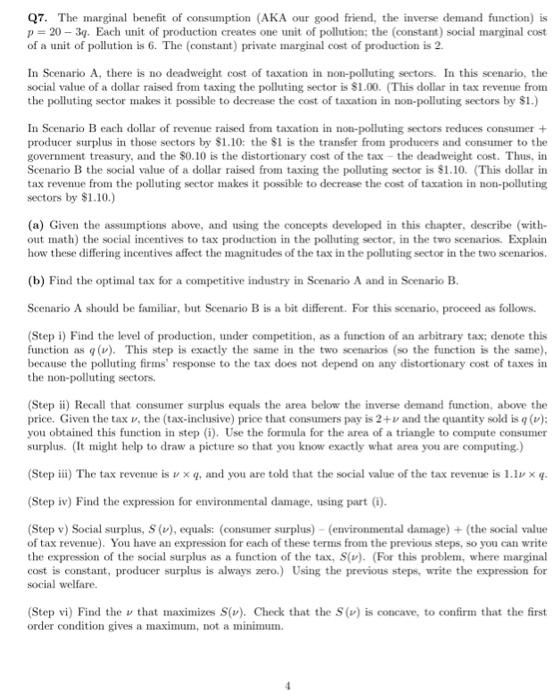 1 Questions from CH 7 Backstop price 7 6 5 0 10 0.2