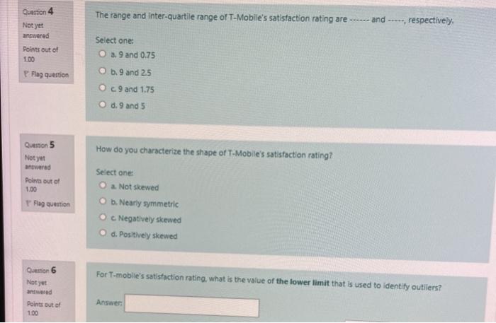 Solved Next 6 questions are based on this information: For | Chegg.com