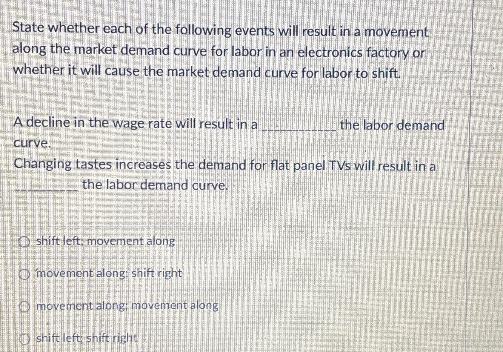Solved State whether each of the following events will | Chegg.com