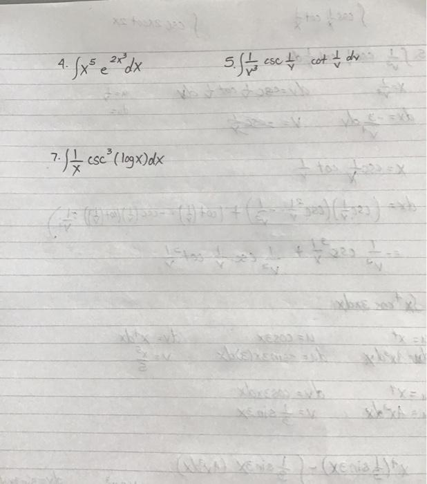 Solved how do you answer 4, 5, and 7. please I really need | Chegg.com