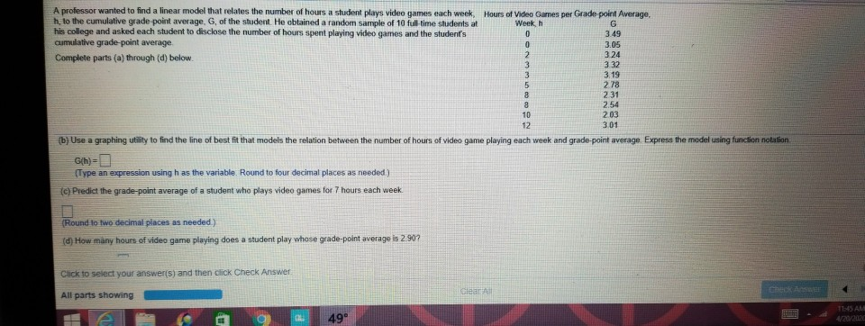 Solved 6.6.105 3 Question Help The population of a certain | Chegg.com