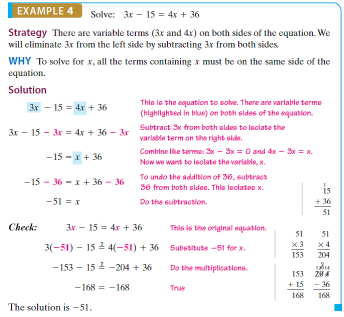 Solved: Solve each equation. Check the result. See Example 4. 3s ...